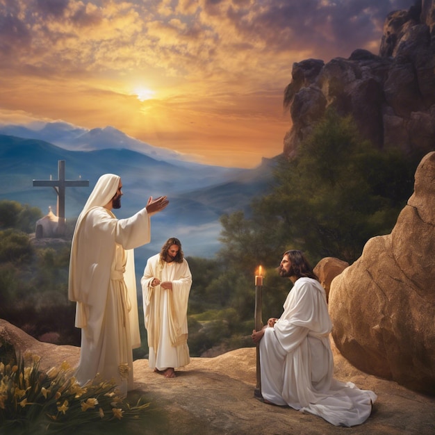 Zmartwychwstanie Wielkanocne Duchowa podróż wiary i odkupienia