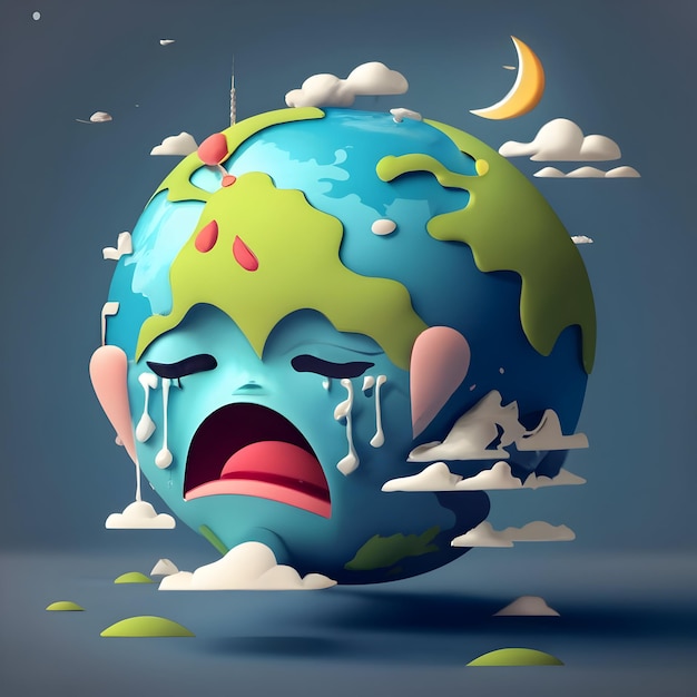Zmiany klimatyczne na Ziemi Płacz Ziemi