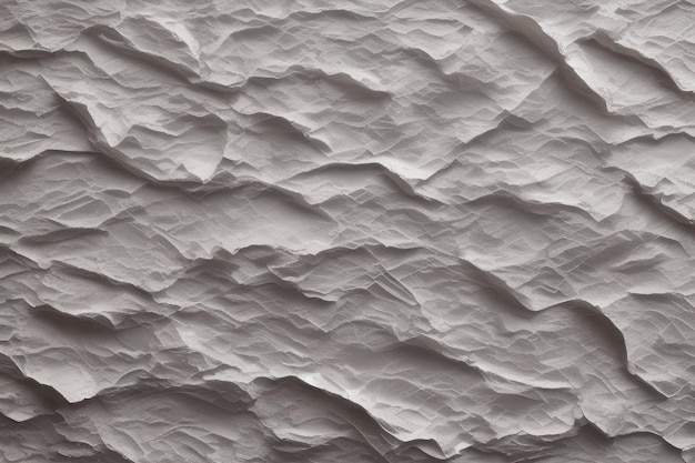 Zmięty pomarszczony papier tekstura arkusza tło