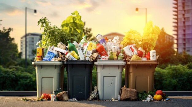 Zmniejszenie ilości odpadów pochodzących z ekologicznego stylu życia i wykorzystanie materiałów do recyklingu