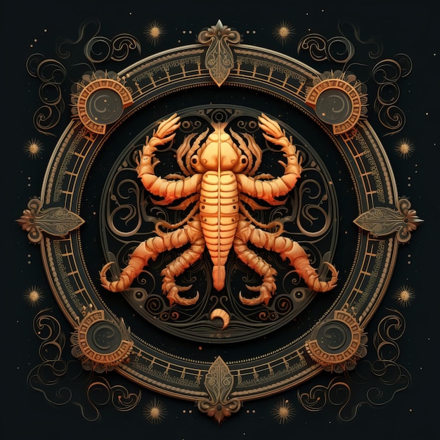 Zdjęcie znak zodiaku skorpion