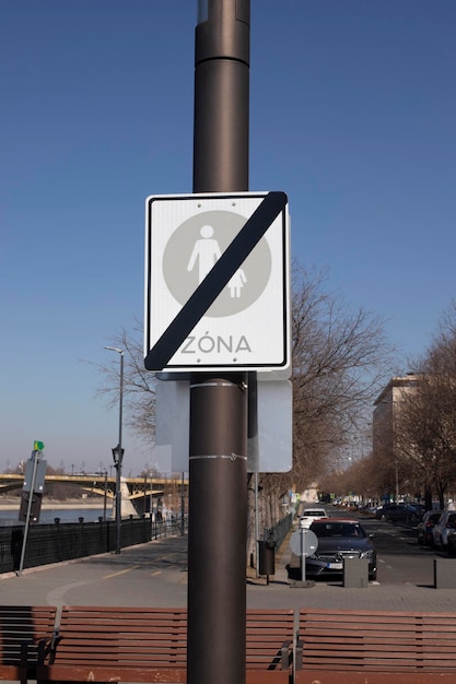 Znaki drogowe dla dzieci Strefa dla pieszych