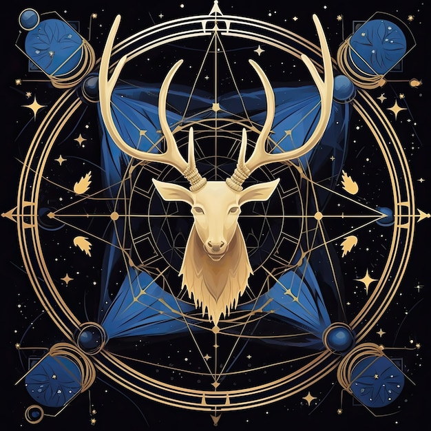 zodiak astrologia sztuka mandala kompas metal astrologia znak płaskie tło wektor dachówka