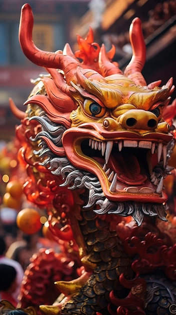 Zdjęcie zodiak smoka z dwunastu chin