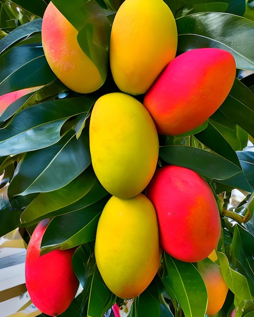 Żółte Owoce Mango