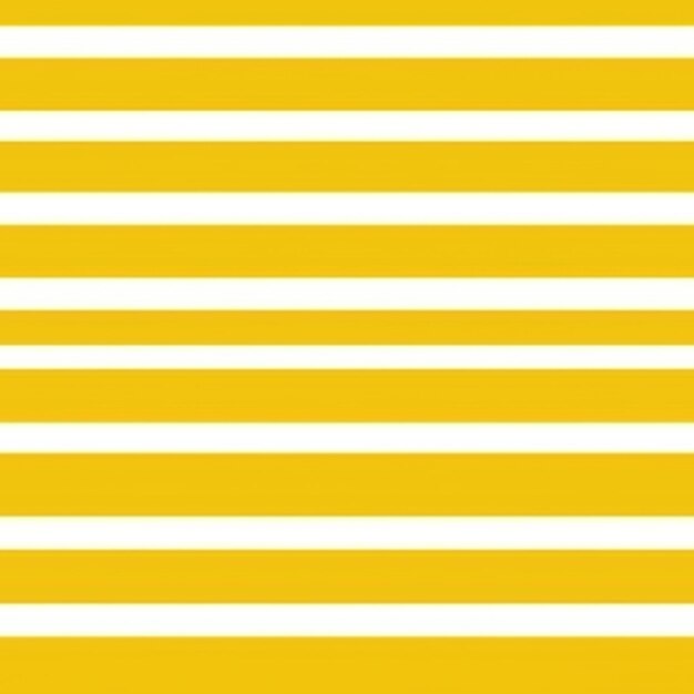 Zdjęcie Żółto-białe paskowe tło z poziomymi paskami generatywne ai