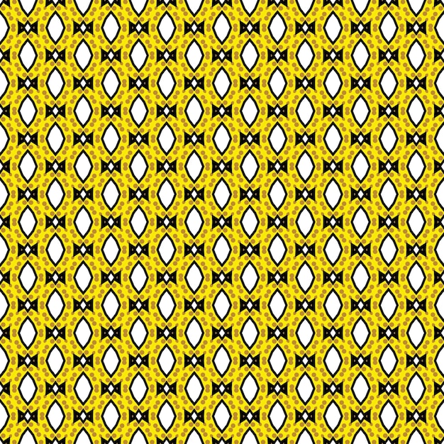 Żółto-czarny wzór w kształcie rombu.