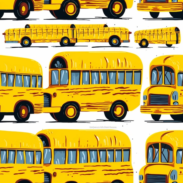 żółty autobus szkolny z napisem „s”.