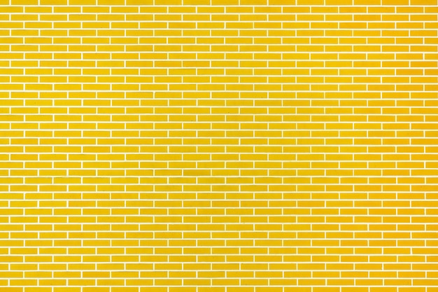 Żółty ściana Z Cegieł Tło
