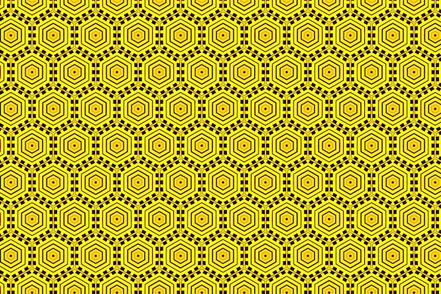żółty wzór