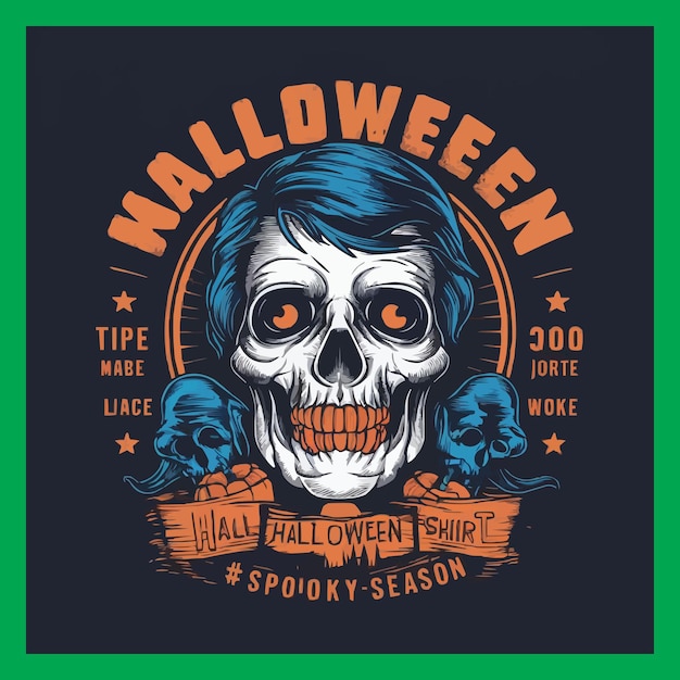 Zrobiłem koszulkę na Halloween, która jest kompletna z zupełnie nową kontrolą znaków towarowych