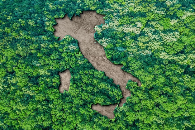 Zrównoważone Siedlisko Mapa Włoch, Koncepcja środowiska