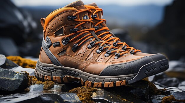 Zupełnie nowe buty trekkingowe są dostępne w kolorach.