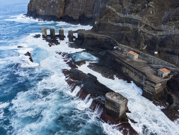 Żurawik Hermigua i naturalny basen na La Gomera