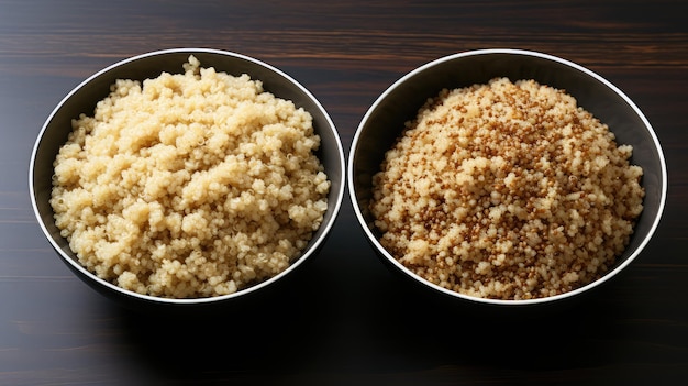 Zdjęcie Żute quinoa brązowy ryż