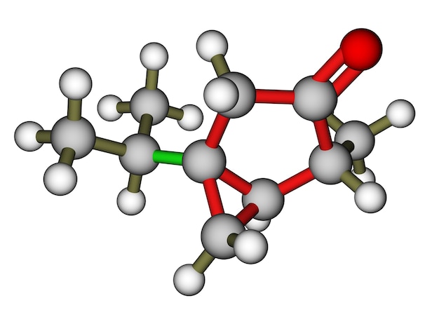 Związek tujonu z zapachem mentolu, składnikiem absyntu