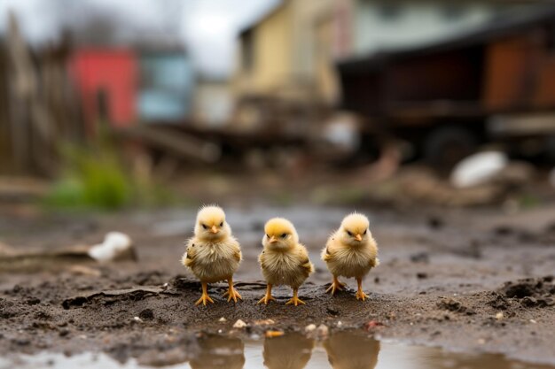 Zwierzę nowo narodzone natura małe puszyste rolnictwo małe młode ptaki kurczak kurczak hodowla drobiu uroczy żółty wiosna brązowy dziób kurczak dziecko zwierzę domowe