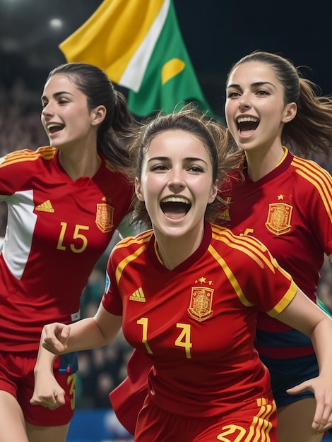 zwycięstwo reprezentacji Hiszpanii w piłce nożnej kobiet