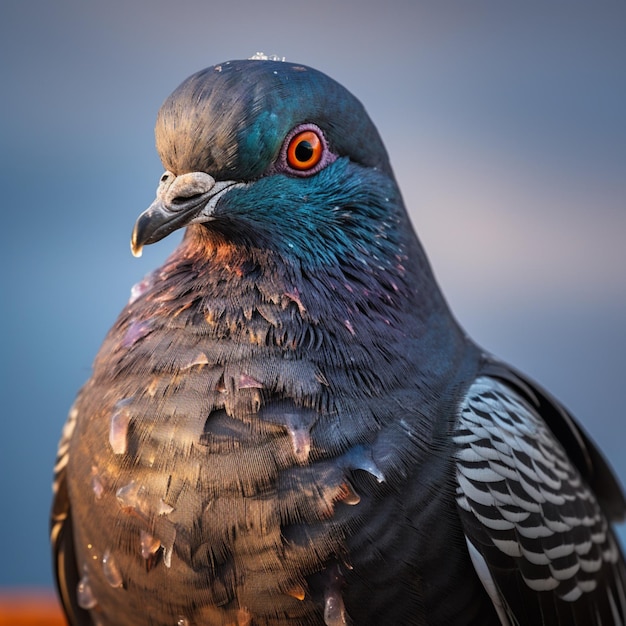 Zwycięzca nagrody Pigeon za fotografię dzikiej przyrody hd hdr 8k