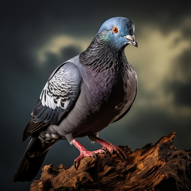 Zwycięzca nagrody Pigeon za fotografię dzikiej przyrody hd hdr 8k