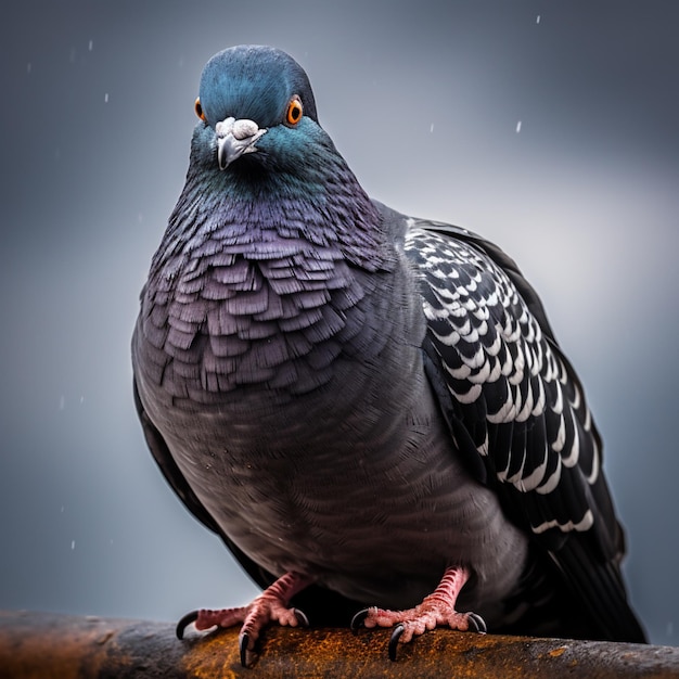 Zwycięzca nagrody Pigeon za fotografię dzikiej przyrody hd hdr 8k