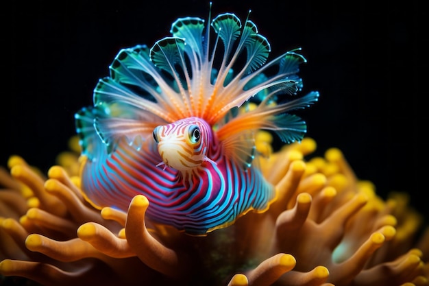 Życie w pełnym spektrum fotografii zwierząt morskich