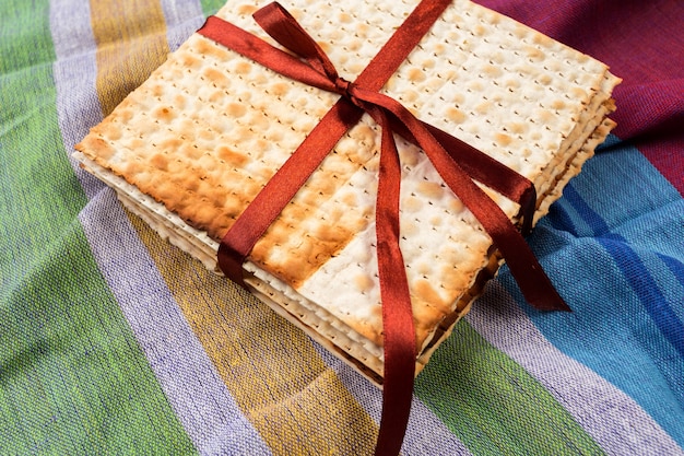 Żydowski tradycyjny macy chleb paschalny