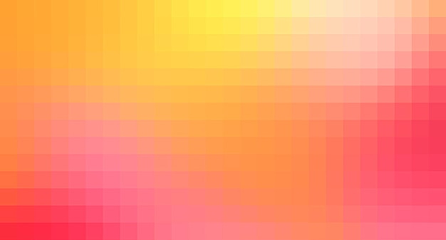 Żywe Kolory Lato Gradient Mozaika Tekstura Streszczenie Pomarańczowy żółty Różowy Czerwony Niewyraźne Tło Transparent Rozmiar Kopia Przestrzeń