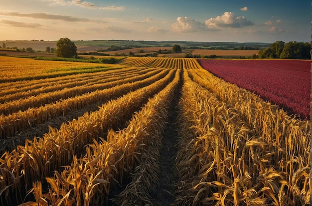 żywe zdjęcie Harvest Fields