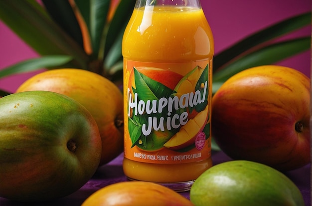 żywe zdjęcie Mango Juice Tropical Vibes