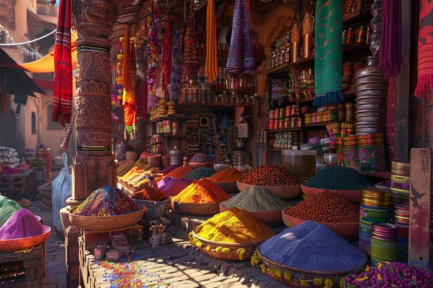 Żywotny indyjski rynek przypraw i tekstyliów