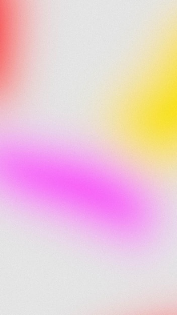 Żywy kolorowy ziarnisty gradient na jasnym tle pionowej kompozycji