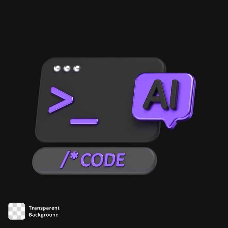 PSD 3d ai code terminal