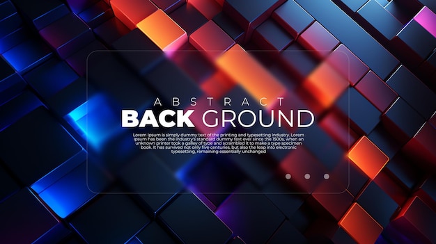 3d background abstract wallpaper modern morphism neon color shape liquid wave