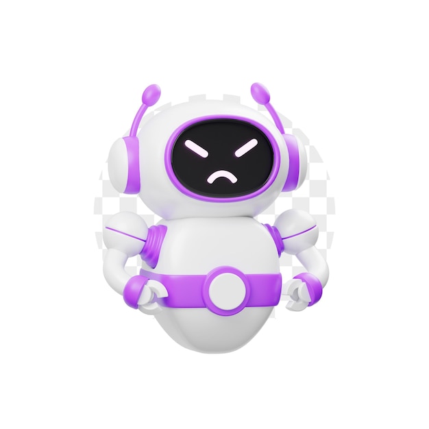 3D Character Angry Robot