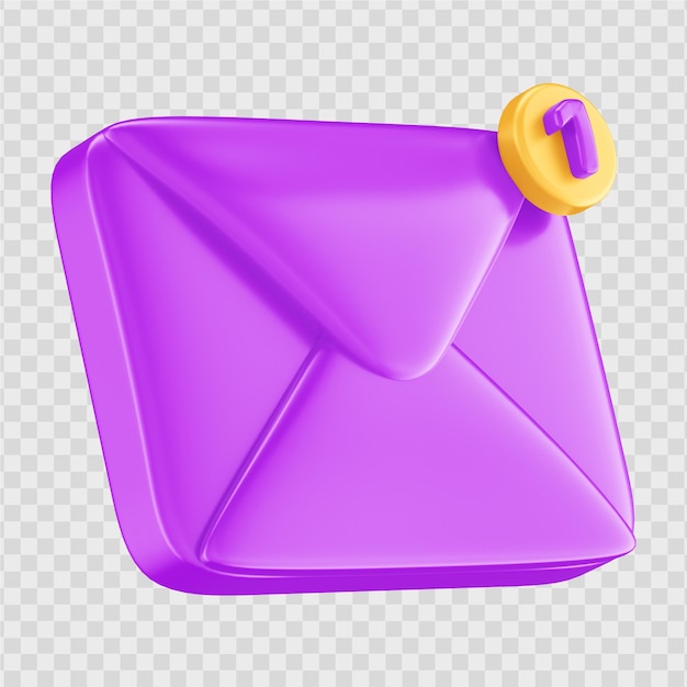 3d email icon