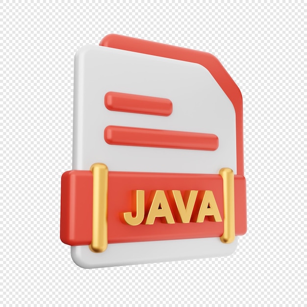 3d file format icon illustration render