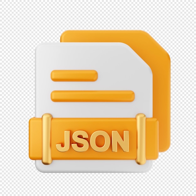 3d file format icon illustration render