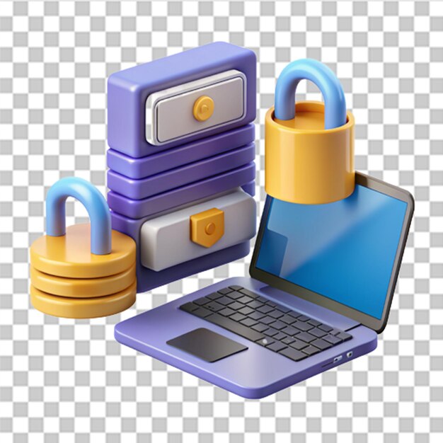 3D File transfer of document in folder Files transferred encrypted form Backup of information Data encryption protected connection Trendy and