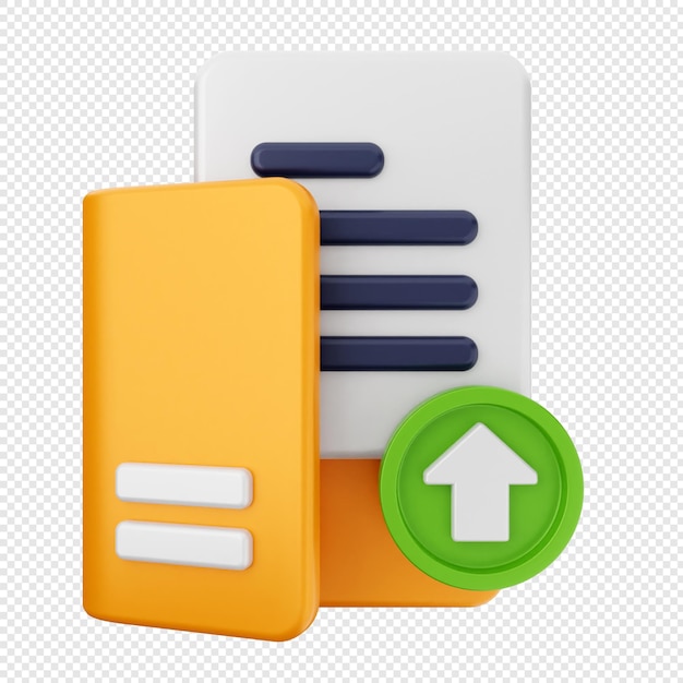 3d folder file document