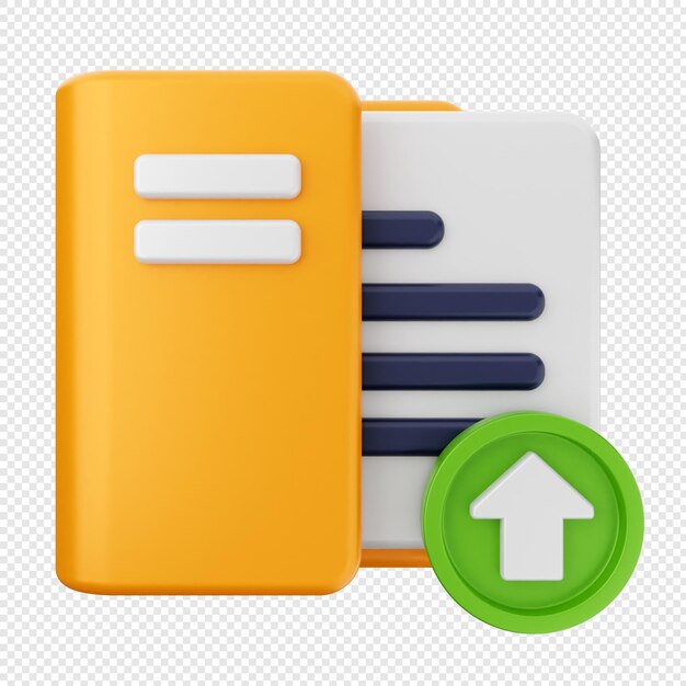 3d folder file document