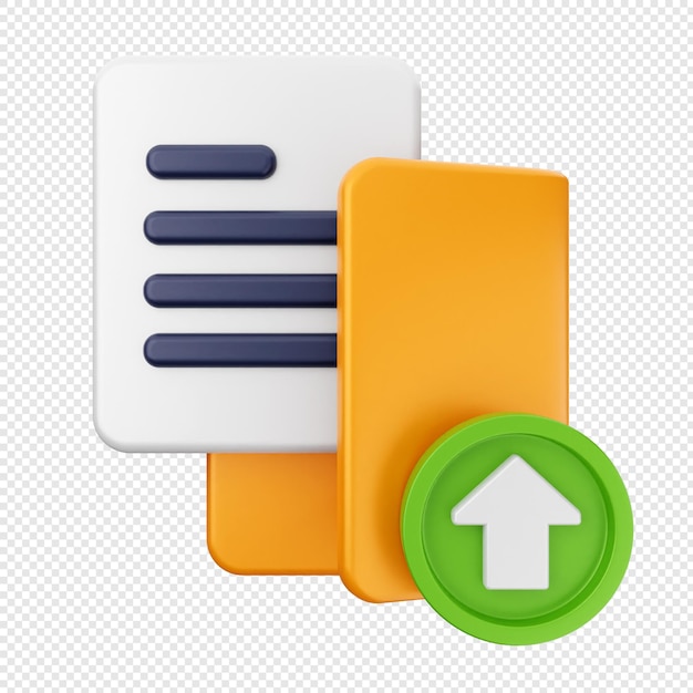 3d folder file document