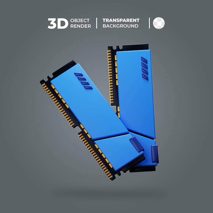 PSD 3d ram icon