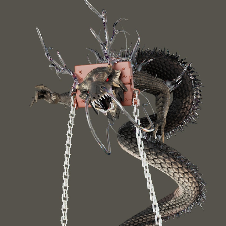PSD 3d rendering design object and shape