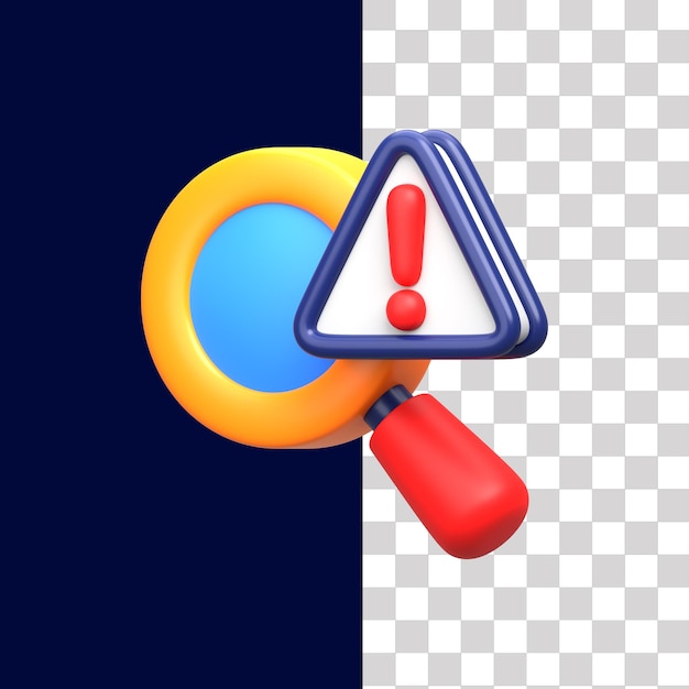 3D Risk Identification Illustration