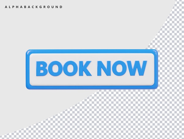 a blue and white book that says  book now now now now now now