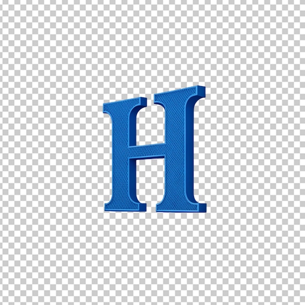 a clean highresolution image of the uppercase letter h with a textured stonelike appearance on a transparent background