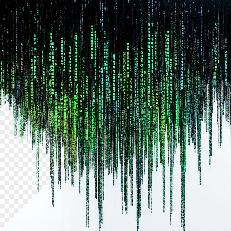 PSD a picture of a computer screen that has the image of a green and blue ink