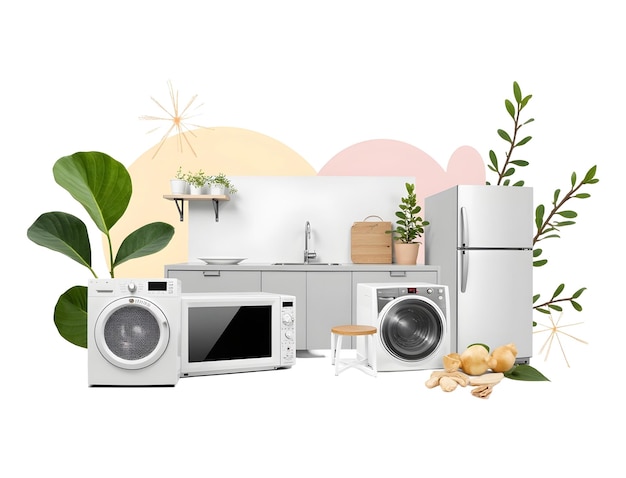 a picture of a kitchen with a microwave microwave and a microwave