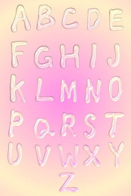 a pink and orange background with the letters f - g and g